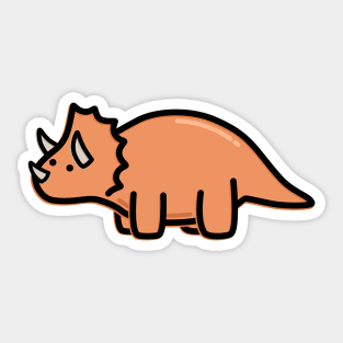 Cute Triceratops Sticker